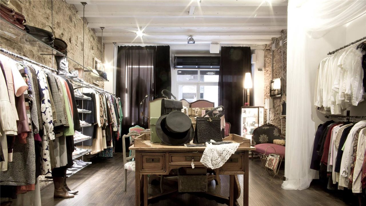 Descubre siete tiendas de moda 'vintage' en Barcelona