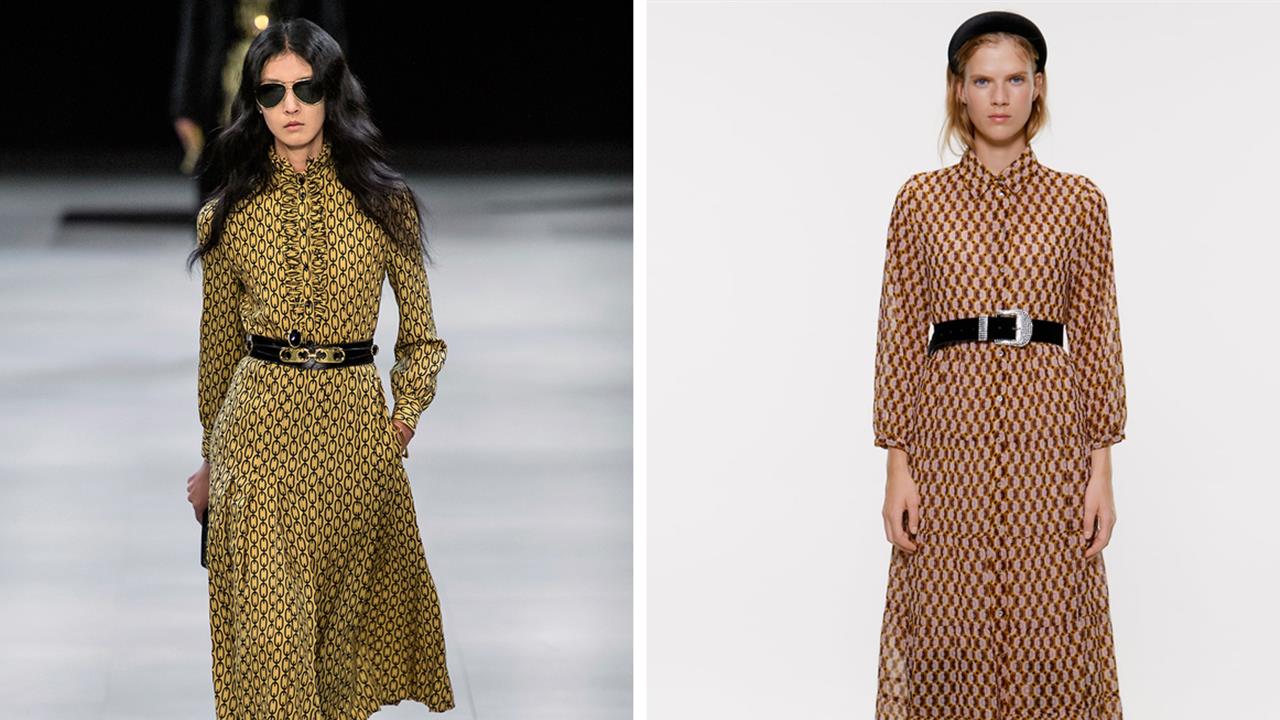 Colectivo cavidad Acercarse Zara saca el look de moda otoño que adelgaza: vestido midi, cinturón y botas