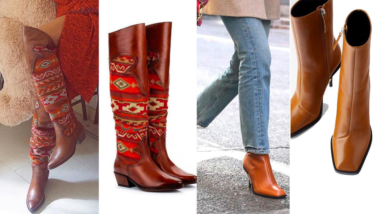 8 botas y botines de mujer de moda invierno de las famosas