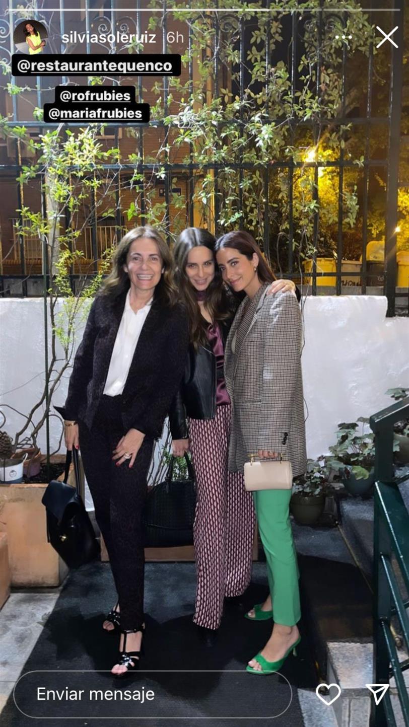 El lookazo de María Fernández-Rubíes para cenar con su familia