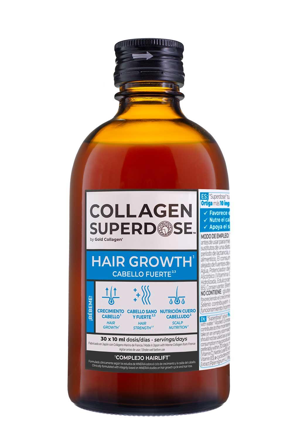 Collagensuper. Gold Collagen Superdose Hair Gowth