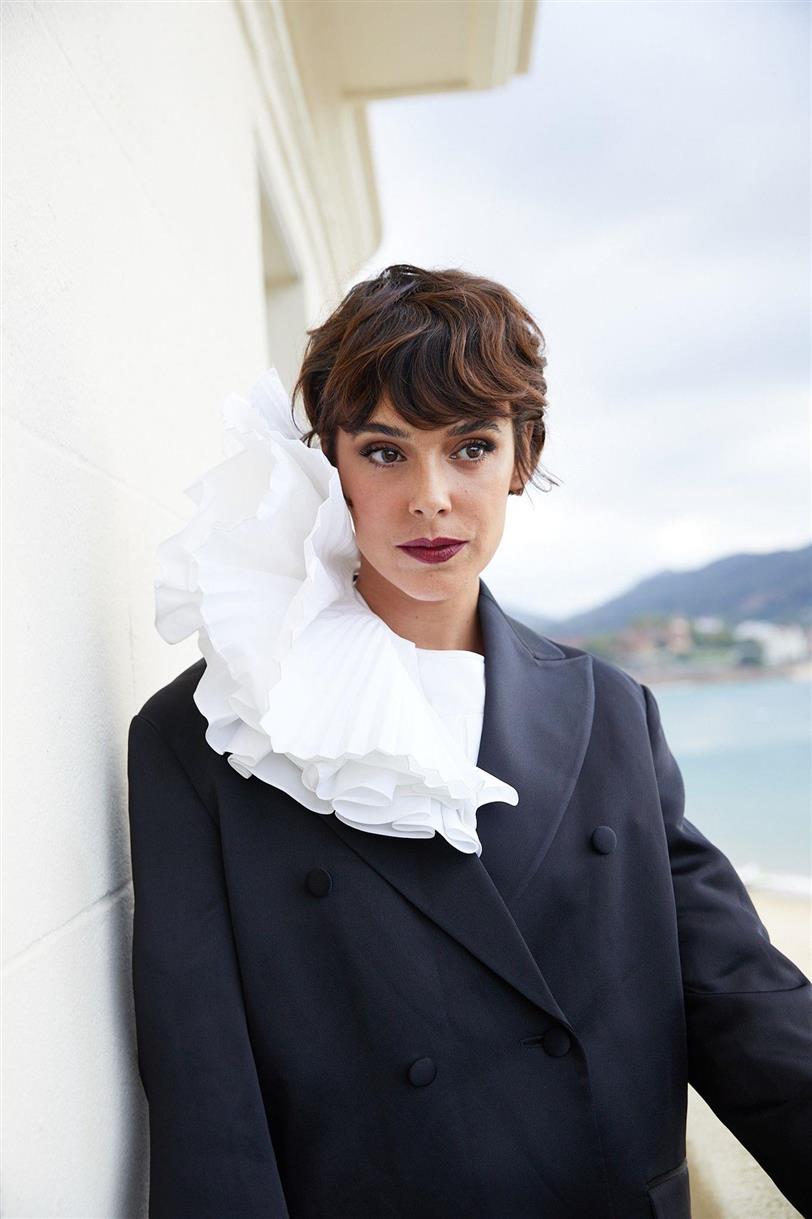 Belén Cuesta maquillada por Chanel en el Festival de San Sebastián