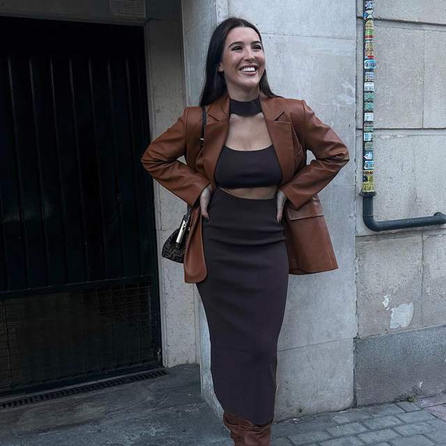 Alba Díaz se ha ido de compras a Zara a por el vestido cut out más sexy de la temporada