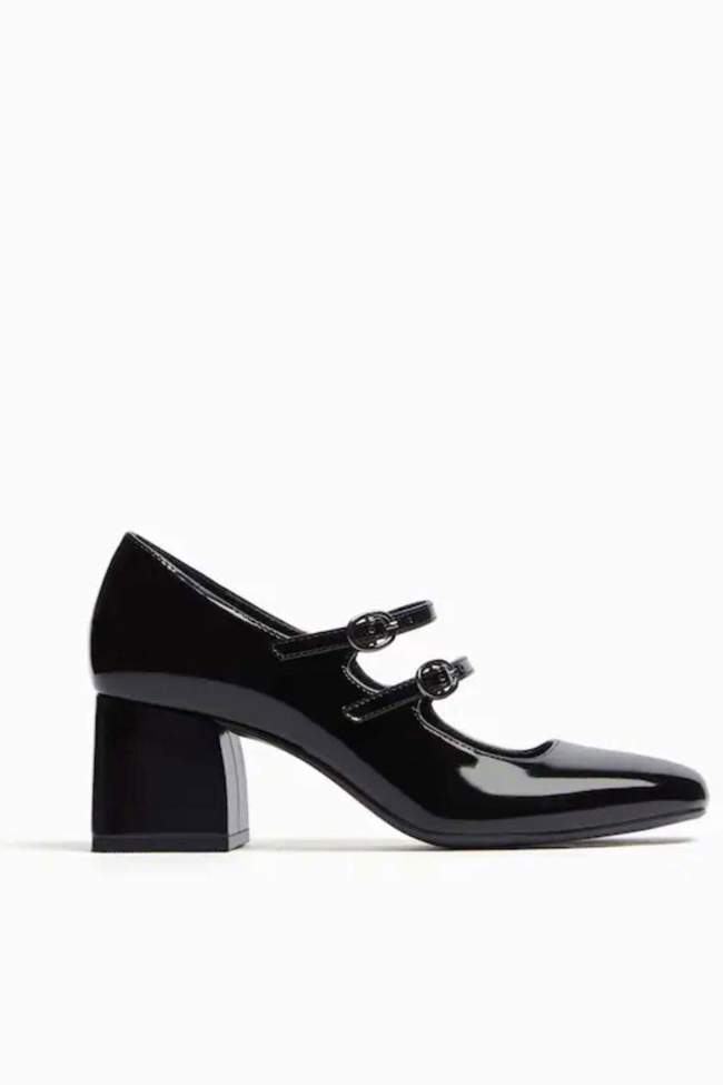 ZAPATOS DE TACÓN>Polin Et Moi Mary Jane Tacón Belinda Crudo ~ Polin Et Moi