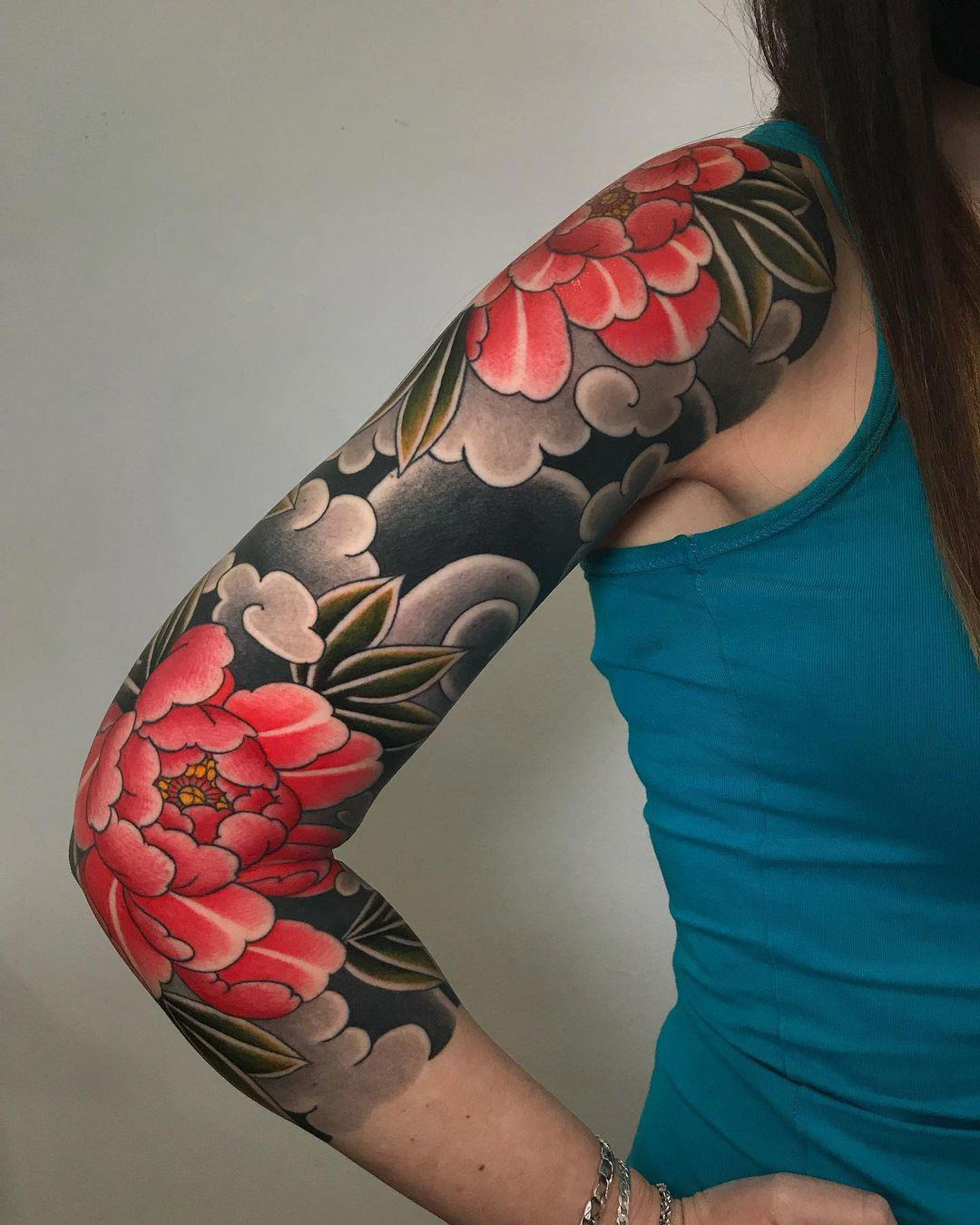 tatuaje brazo entero