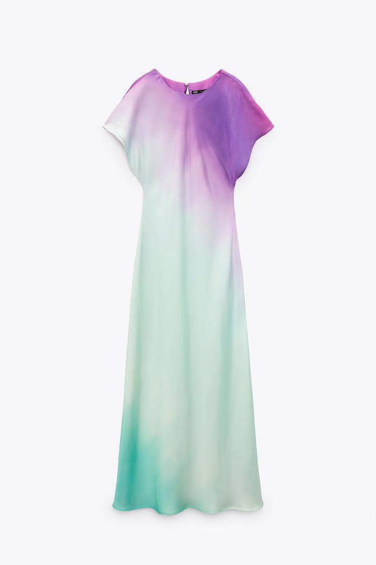 Vestidos Zara: tie-dye 39,99
