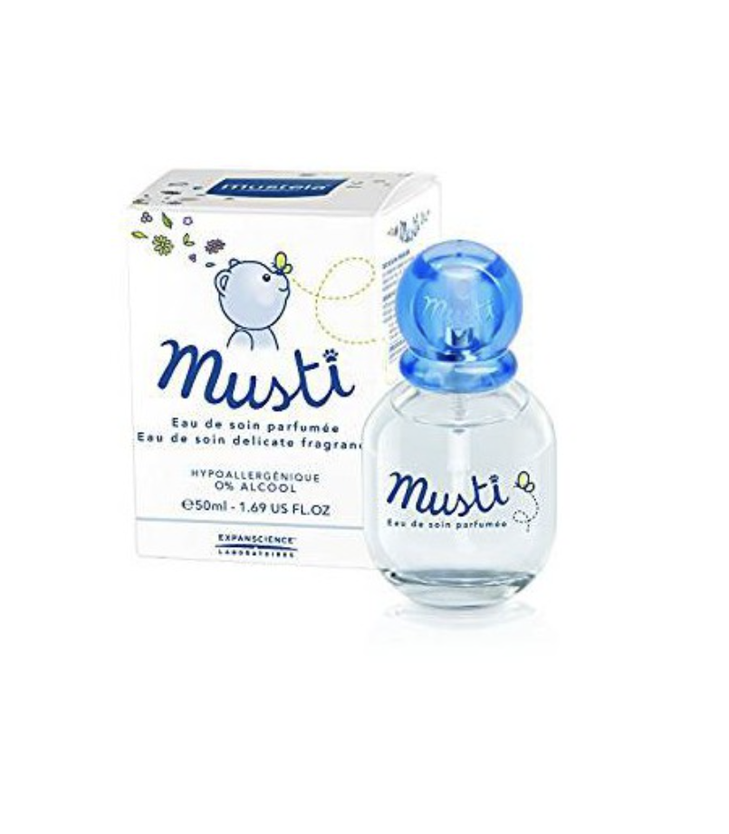 Perfumes que te recordarán a tu infancia: Mústiala de Mustela