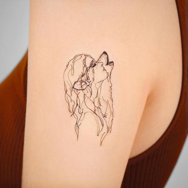 Tatuajes de lobos: su significado y 20 ideas  para amantes de los animales