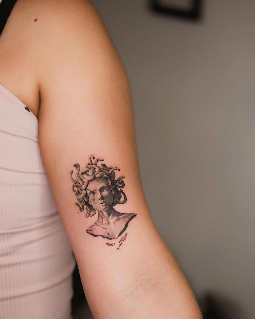 Tatuaje de Medusa