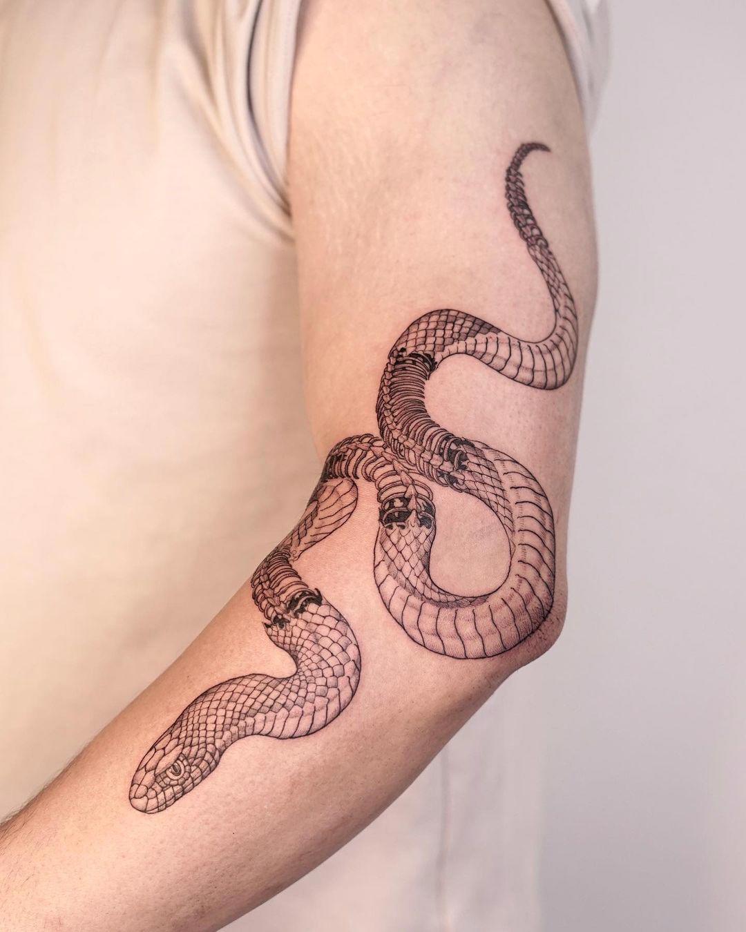 Tatuajes de serpientes