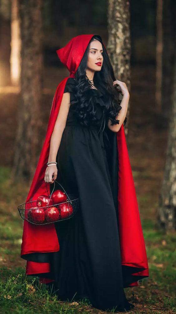 Disfraces de Halloween caseros mujer: caperucita roja
