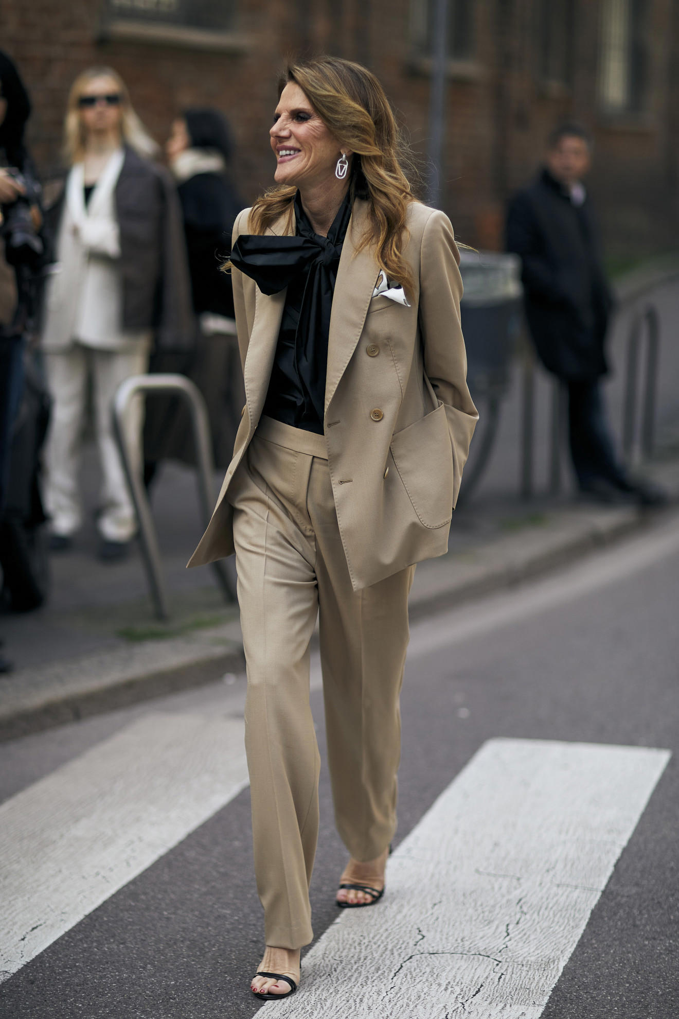 Traje Sastre Traje Pantalon Mujer Azul Claro Traje Sastre Para