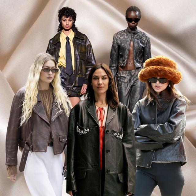 Desde Alexa Chung hasta Gigi Hadid: las chaquetas de cuero están de moda y son las favoritas de las it girl