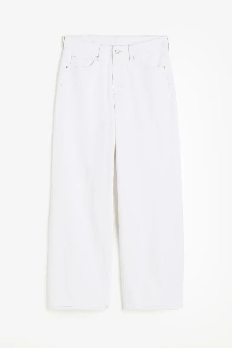 Pantalones vaqueros blancos de H&M