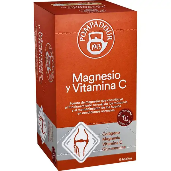 Infusión de magnesio y vitamina C para la piel