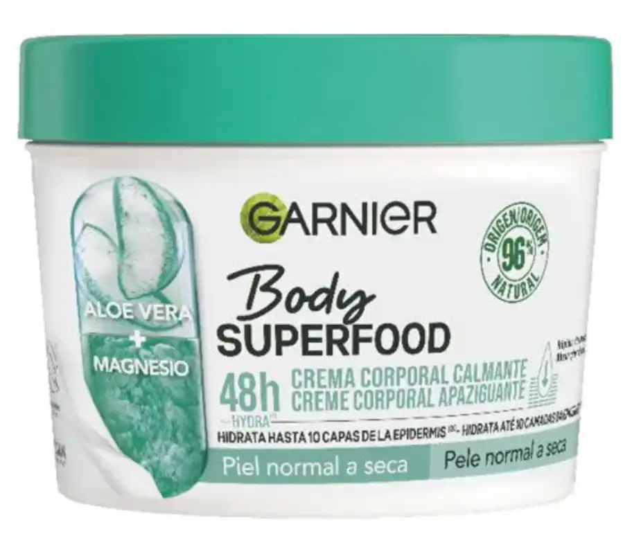 Crema corporal Body Superfood de Garnier