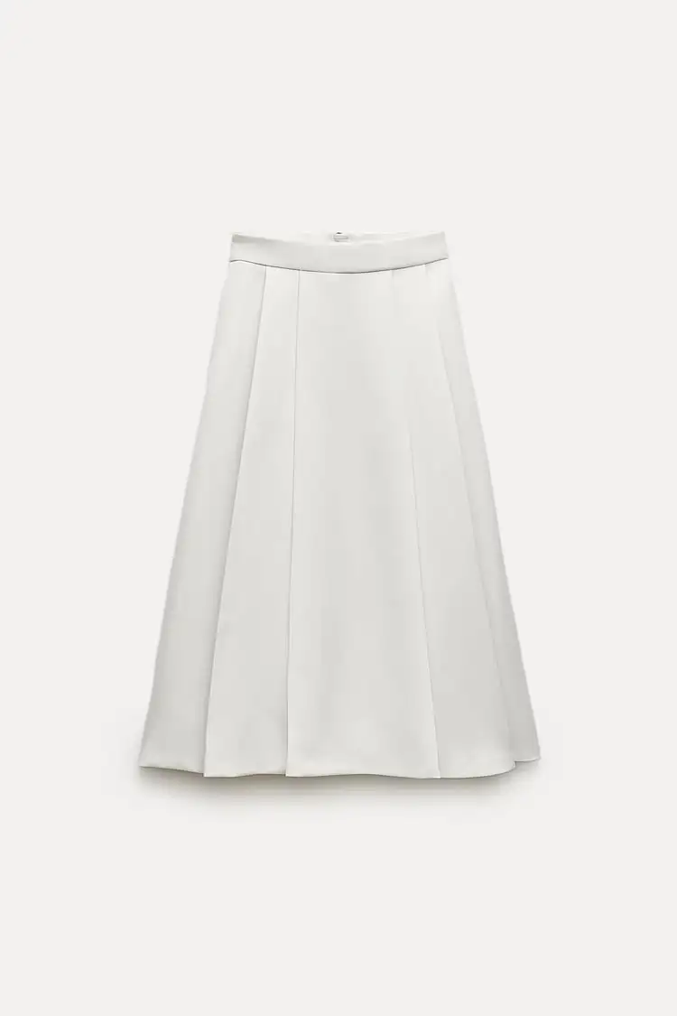 falda blanca