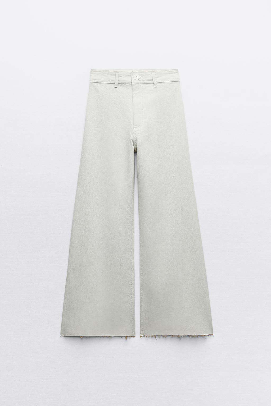 Pantalon blanco Zara