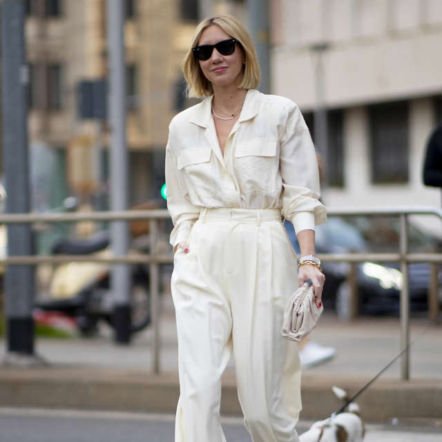 Adiós colores llamativos: 5 prendas blancas que serán el uniforme de las mujeres elegantes en primavera
