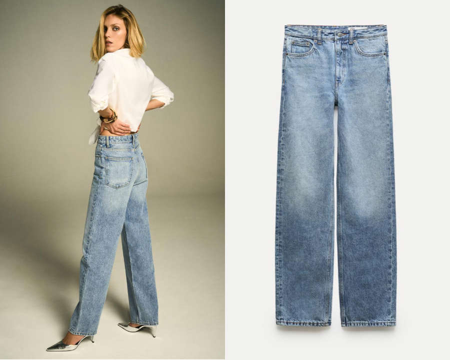 Jeans wide-leg