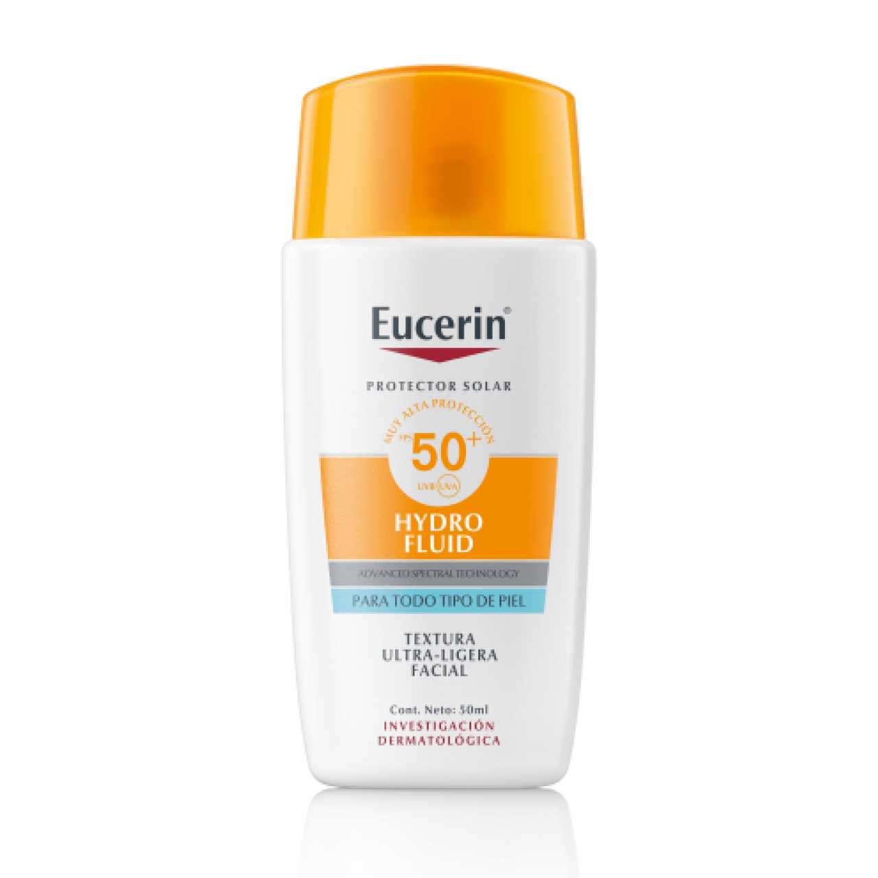 Sun Face Hydro Protect Ultra-Light Fluid SPF 50+ de Eucerin