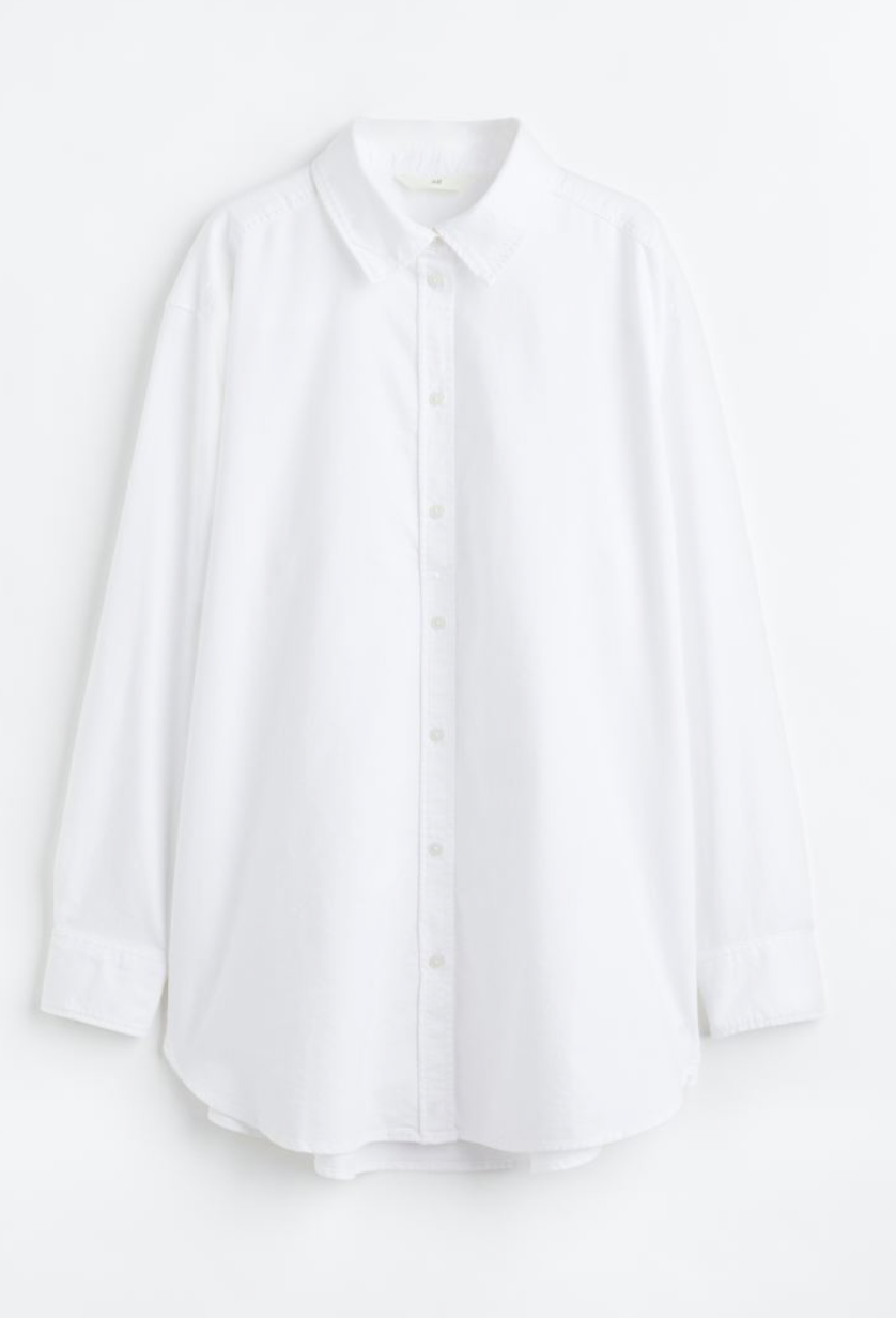 Camisa blanca, de H&M