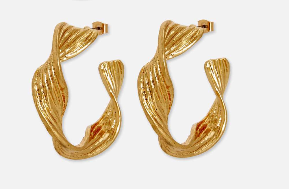 PRIMARK X PAU ECHE PE 2PK BRUSHED HOOPS £4,50 €5,50 PLN24 CZK145 RON26 (3)