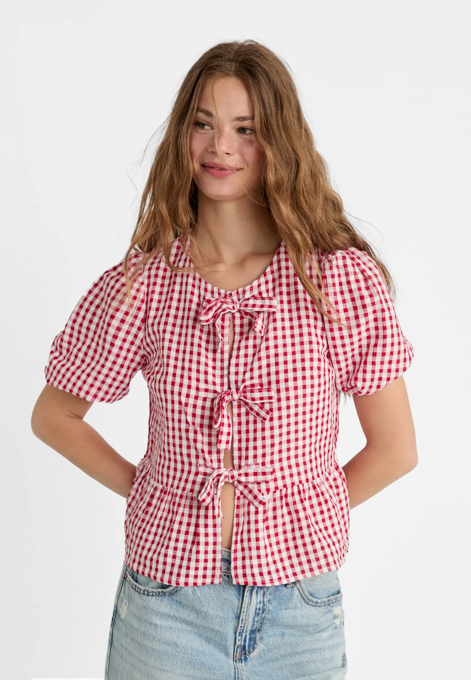 Blusa vichy