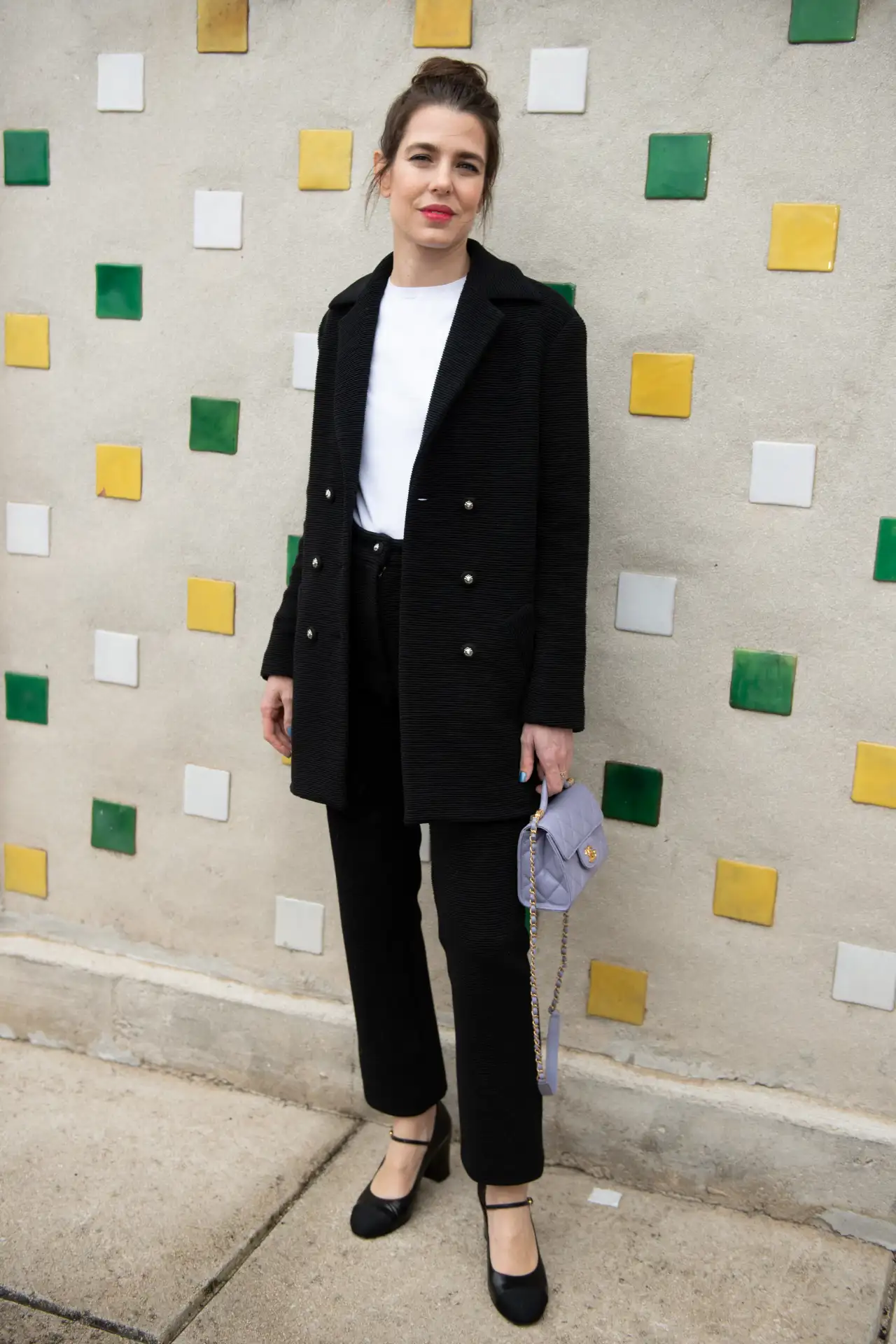 Charlotte Casiraghi attending the Chanel Cruise 2024-2025 show in Marseille, France. Photo by Aurore