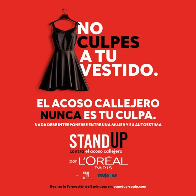 Conoce 'Stand up', la iniciativa de L'Oréal Paris para plantar cara al acoso callejero