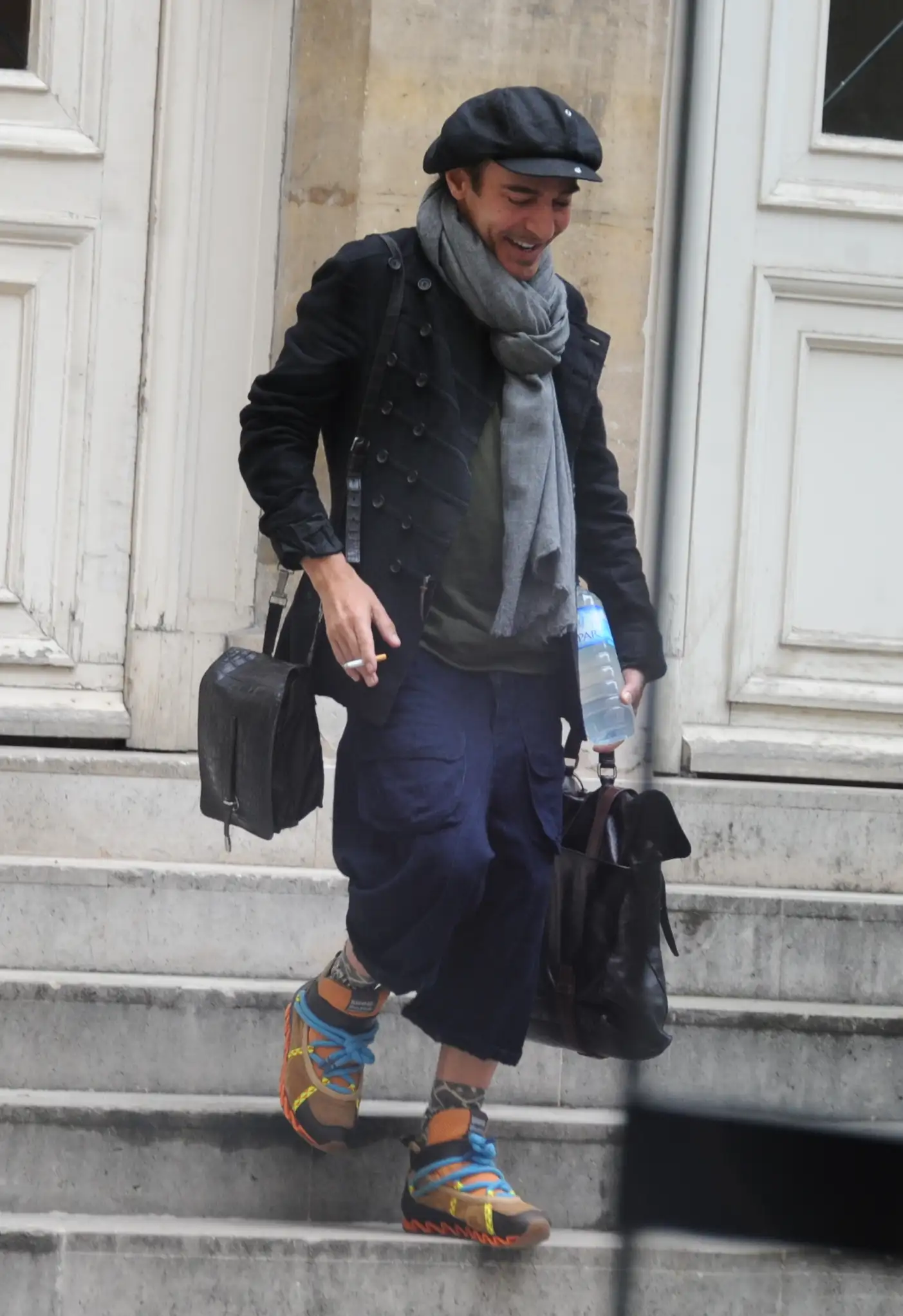 John Galliano en París en 2011, el año de su caída.