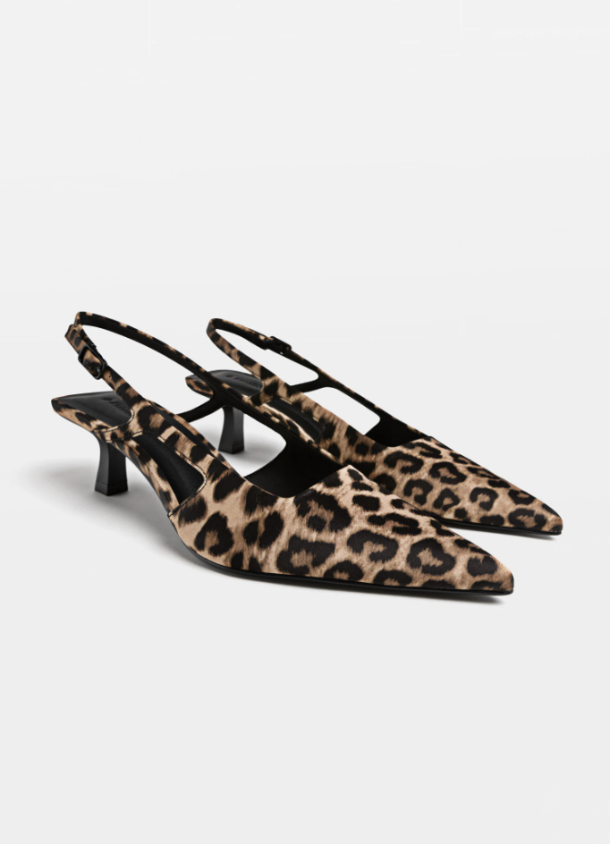 Kitten heels leopardo