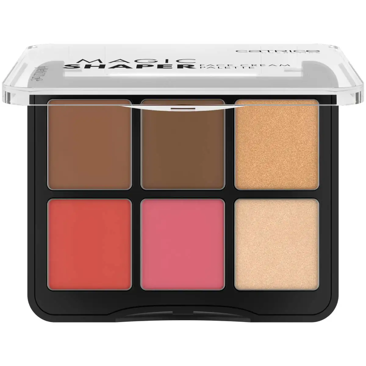 4059729444967 Image Front View Half Open Catrice Magic Shaper Face Cream Palette 010 944496