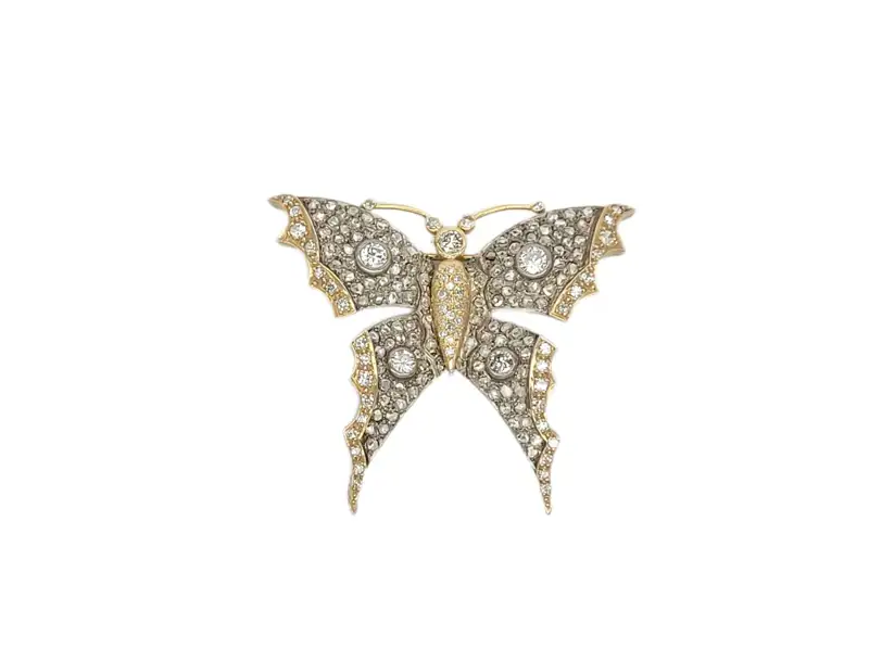 Broche de mariposa de Joyas Antiguas Sardinero