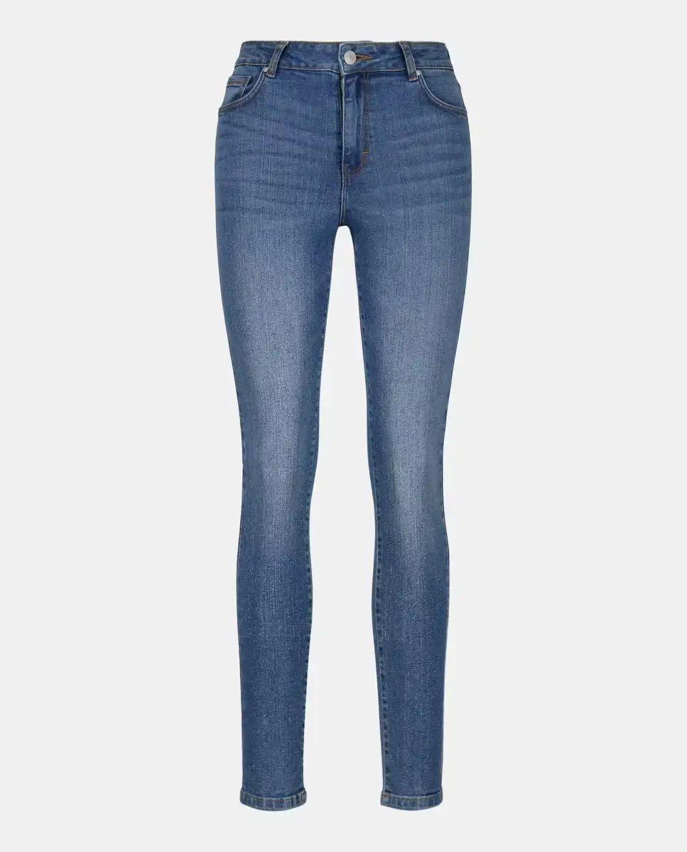 Vaquero skinny cropped