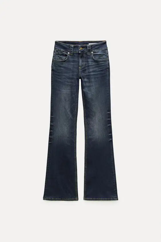 Vaquero bootcut azul medio