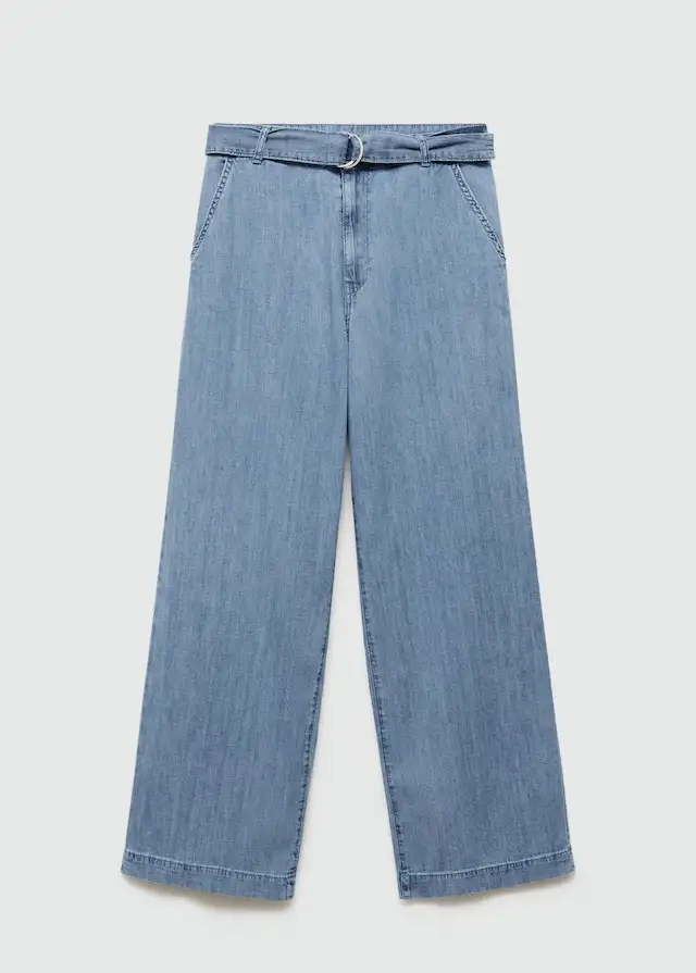 Pantalones efecto denim