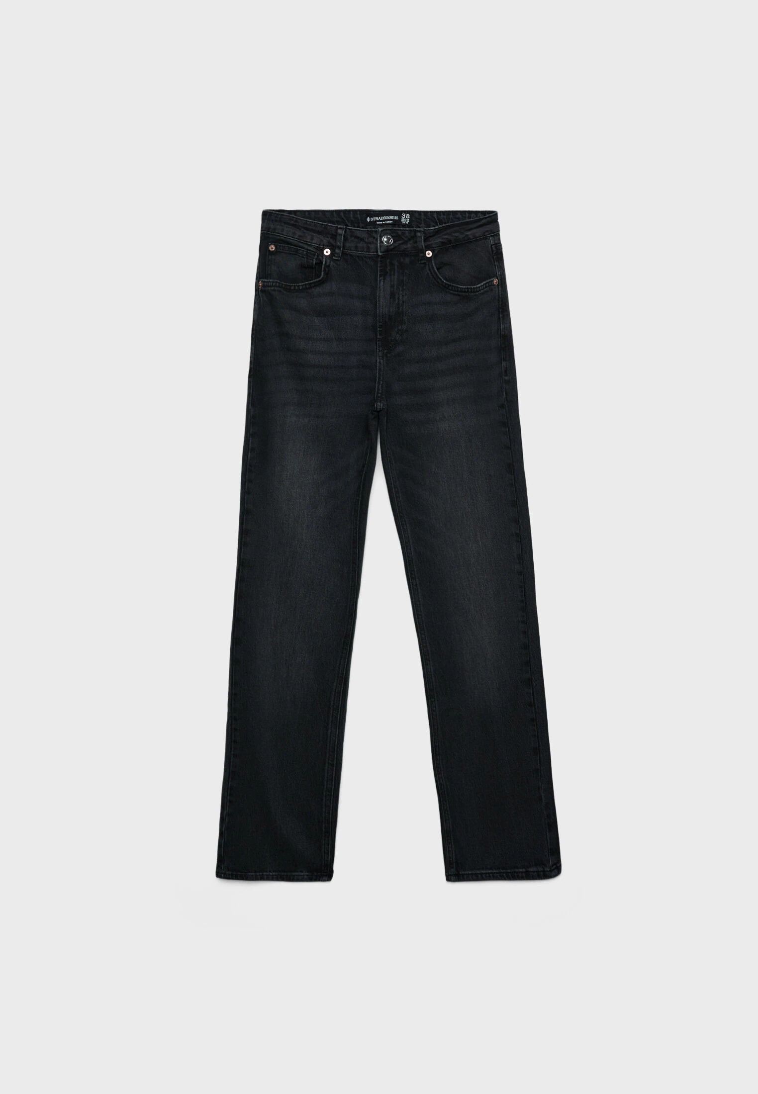 D98 Jeans Straight efecto vintage