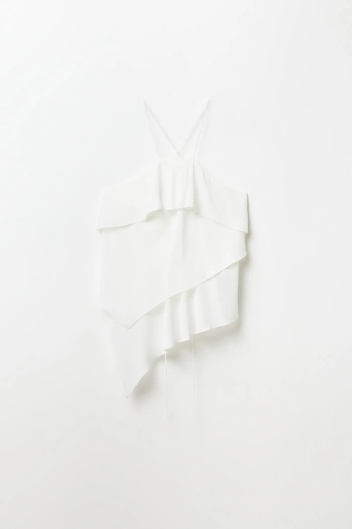 blusa volantes