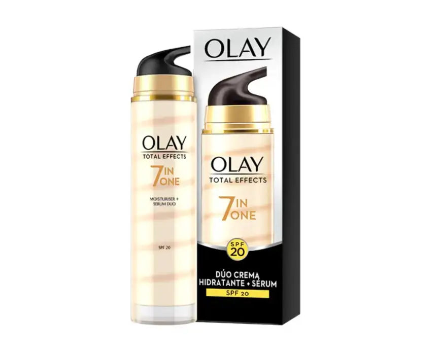 Crema y sérum de Olay