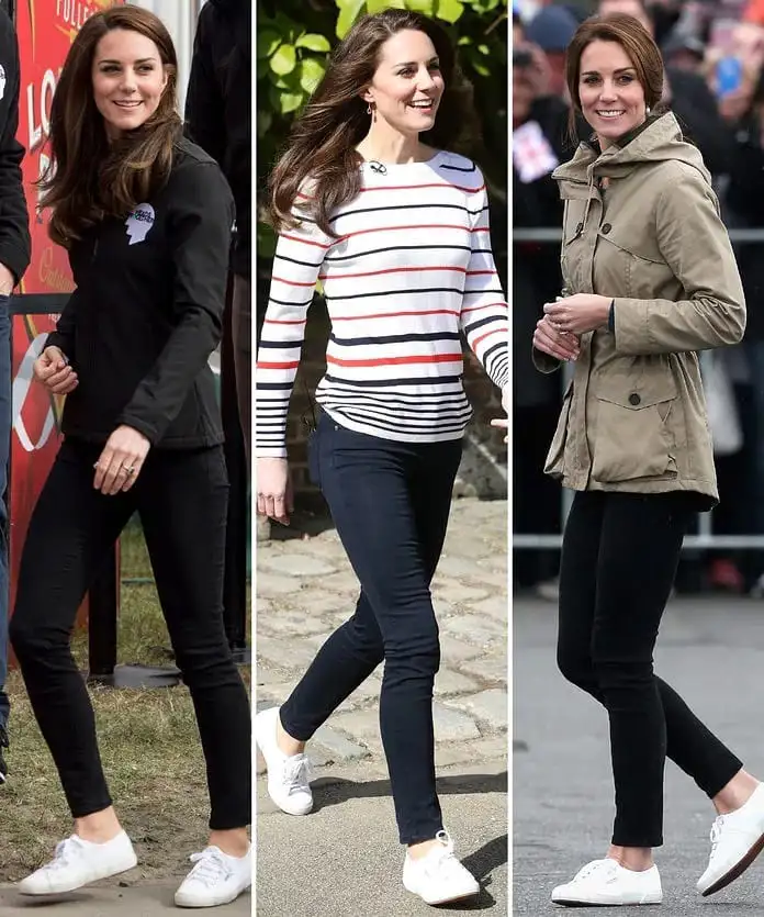 Kate Middleton con Superga