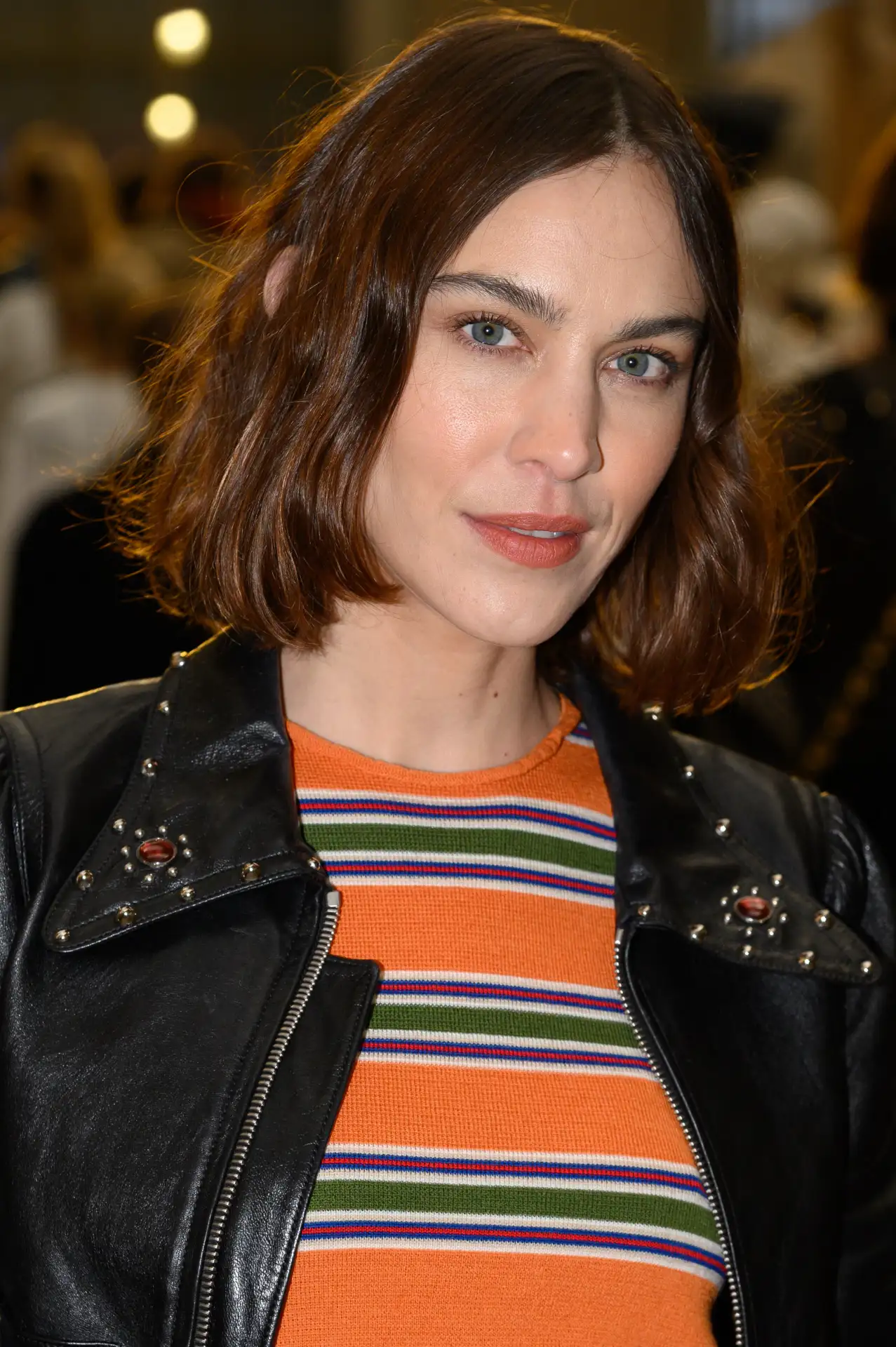 Wavy Shaggy. Alexa Chung