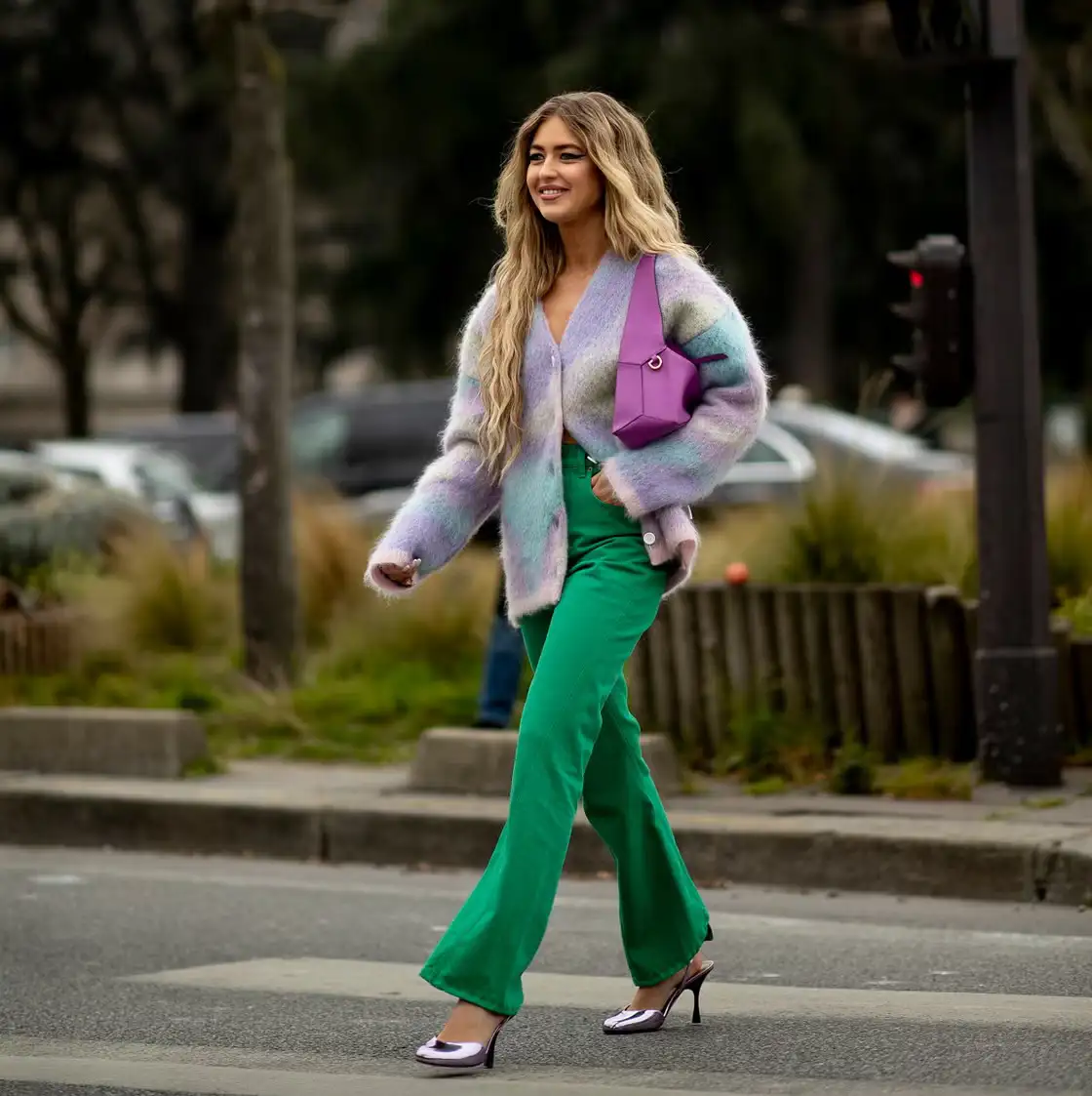 look chaqueta punto