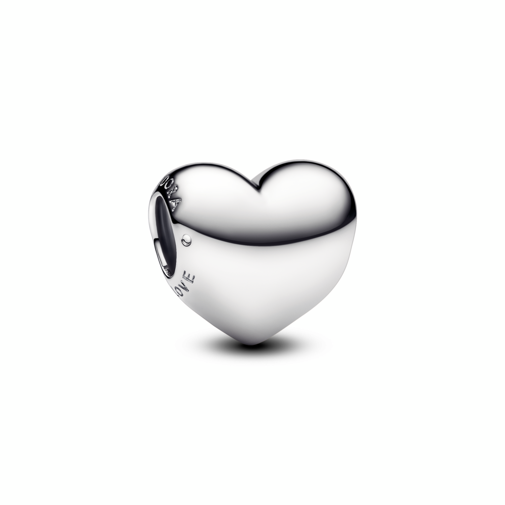 Charm corazón plata