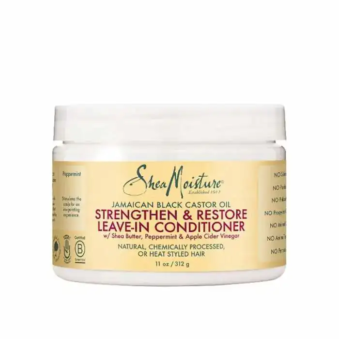 SheaMoisture Jamaican Black Castor Oil Strengthen & Restore Leave-In Conditioner