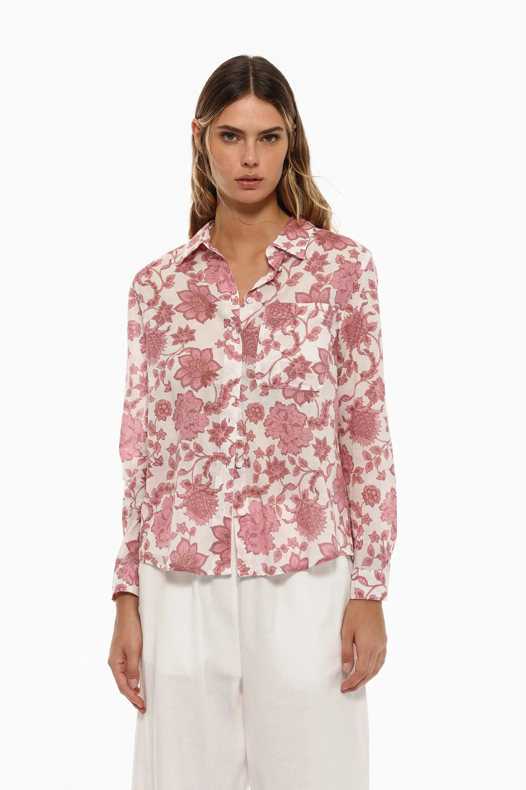 camisa floral