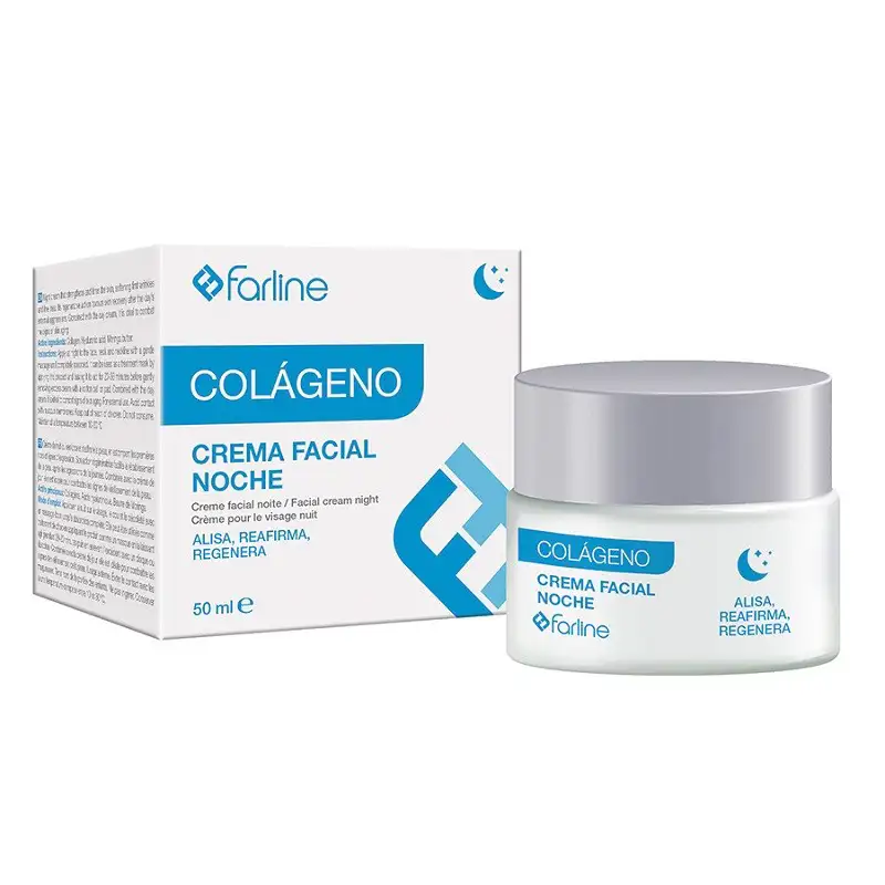 farline crema facial colageno noche 50ml