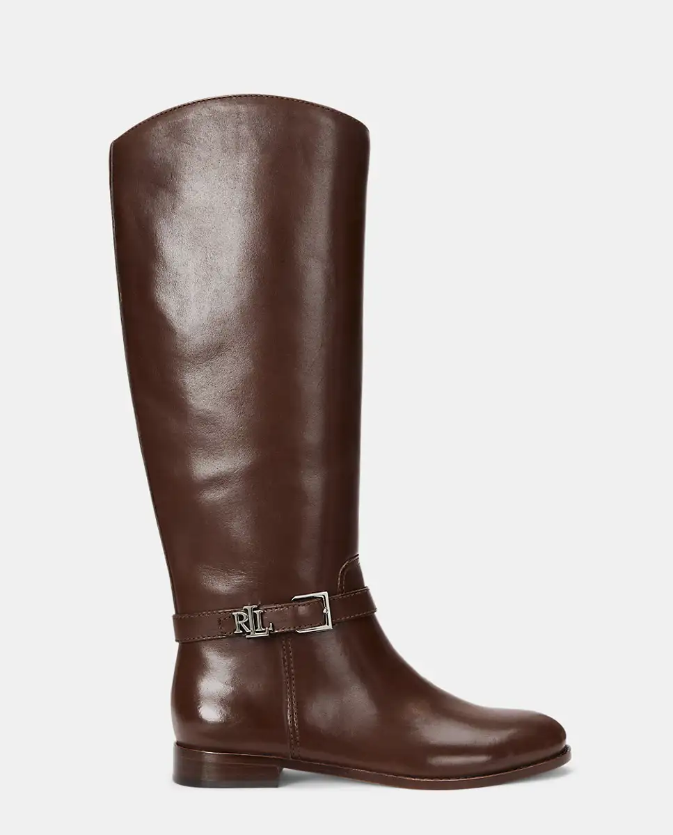 Botas Brooke Tall de mujer en piel de Lauren Ralph Lauren