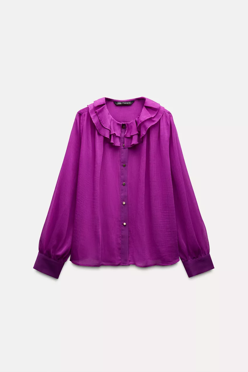 Blusa fucsia