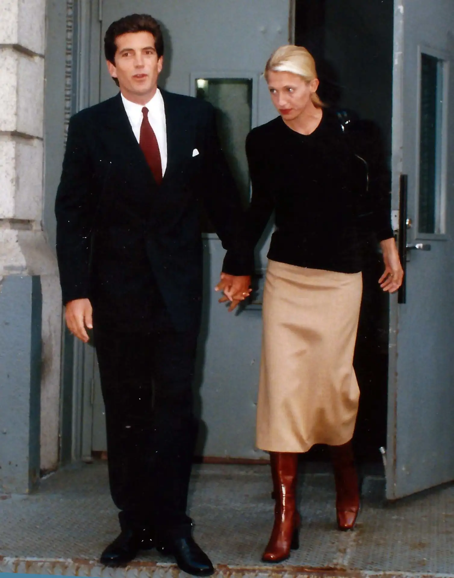 Carolyn Bessette y John John Kennedy